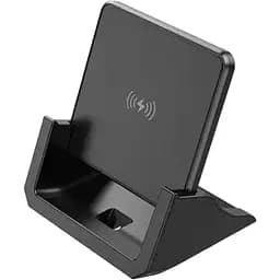 Беспроводная зарядка подставка Borofone BQ20 на 15W черная