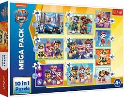 Набір Пазли - (10в1) - "Разом ми команда" / Viacom Щенячий патруль