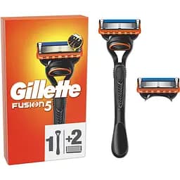 Станок для гоління Gillette Fusion5 з 2 змінними картриджами чоловічий