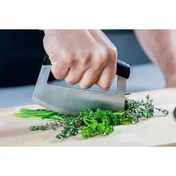Ніж-меццалуна KitchenAid Universal з захисним чохлом на лезо чорний (KQG173OHOBE) - мініатюра 9