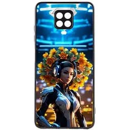 TPU+PC чохол Prisma Ladies для Xiaomi Redmi Note 9s / Note 9 Pro / Note 9 Pro Max Cyberpunk
