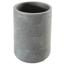 Підставка для зубних щіток МВМ My Home London 310 мл сіра (BA-41 GRAY)