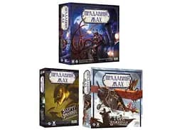 Настольная игра Geekach Games Древний ужас с дополнениями Забытые знания + Хребты Безумия (укр.) (GKCH104EH+2)