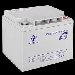 Акумулятор мультигелевий LPM-MG 12V - 45 Ah - мініатюра 2