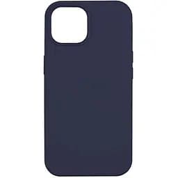 Чохол Silicone Case AA iPhone 14 Deep Navy