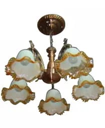 Люстра підвісна Brille флористика E27 60W Cop (BKL-173S/5)