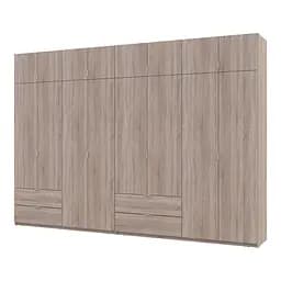 Распашный Шкаф для одежды Doros Лукас Дуб сонома 4+4 ДСП 340х50х240 (42005139)