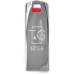 Флеш накопичувач USB 32Gb T&G Stylish TG115 Grey USB 2.0 (TG115-32G)