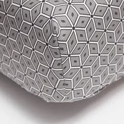 Простирадло на резинці Moon&Star Grey Labyrinth Бязь Gold Люкс 180х200х25 см