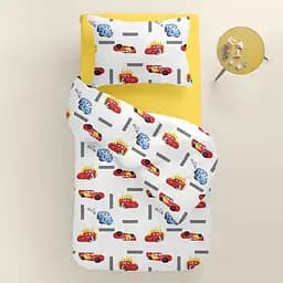 Дитяча постільна білизна в ліжечко CARS CS3, червоний (TachkyMcQueen/Sally_Summer110x160_140) - мініатюра 2