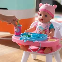 Столик для годування ляльки Baby Born S2 Час обіду інтерактивний (840634) - мініатюра 5