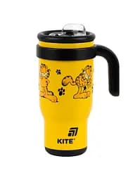 Термокухоль KITE 530 мл Garfield з трубочкою (gf25-1266) - мініатюра 2