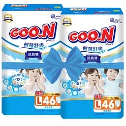 Трусики-подгузники Goo.N Slim & Comfortable (размер 4(L), 9-14 кг, 92 шт) (21001092-2)