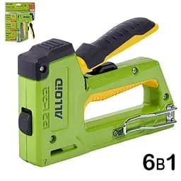Степлер будівельний Alloid Building Tools для скоб 6 в 1 + 1500 скоб (SG-41410) - мініатюра 4