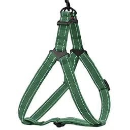 Шлея для собак Barksi Cotton Стандарт Рефлекторна L 58-71х2.5 см армійська