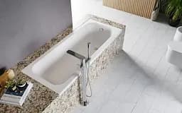 Ванна акрилова Radaway Mia 140x70 з ніжками, біла (WA1-50-140x070) - мініатюра 2