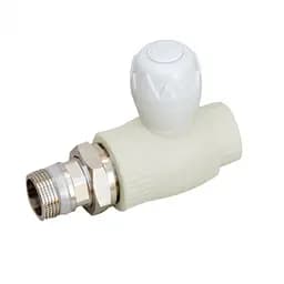 Кран кульовий радіаторний PPR Blue Ocean 20х1/2 прямий SD00048147