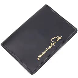 Обложка для документов кожаная GRANDE PELLE 10х14х0,5 см acs0025743