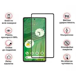 Скло захисне BeCover Google Pixel 7 Black (708571) - мініатюра 4