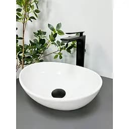 Умивальник VBI Parma S white накладний VBI-011001, Білий