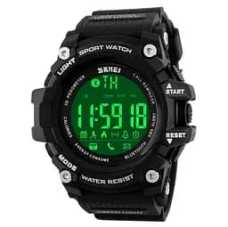 Спортивний годинник з Bluetooth Skmei 1227 (black) - мініатюра 3