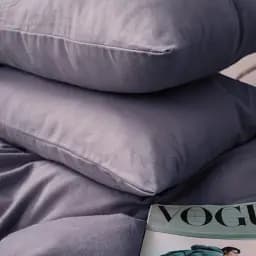 Комплект постільної білизни MirSon Фланель 001 Ash grey 175х210 см сірий (2200009648168) - мініатюра 5