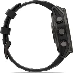 Смарт-годинник Garmin Fenix 8 Pro 47 mm AMOLED Carbon Gray DLC Titanium with Black/Pebble Gray (010-03198-00/01) - мініатюра 2