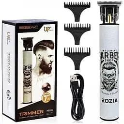 Професійна машинка триммер Rozia Pro HQ-286 для стрижки окантовки для бороди та вусів 5 Вт