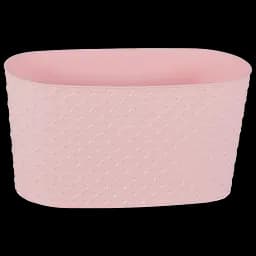 Горщик для квітів Serinova балконний з дренажем Kapadokya, 4.7 л, світло рожевий (KAPB-PudraPembe)