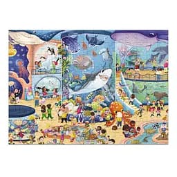 Дитячий віммельпазл "Музей Океанаріум" DoDo Toys 300641, 150 елементів - мініатюра 3