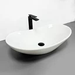 Умивальник VBI Turin white накладний VBI-011500, Білий - мініатюра 3