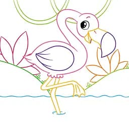 Чарівна розмальовка Кристал Бук Птахи, із секретом, 8 сторінок (F00027817) - мініатюра 3