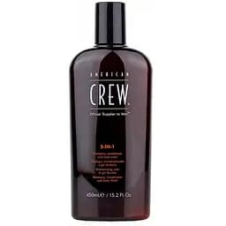 Средство по уходу за волосами и телом American Crew 3-in-1 Shampoo Conditioner And Body Wash 450 мл