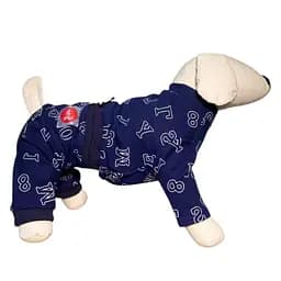 Костюм для собак DIEGO Синие буквы - s