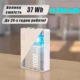 Безперебійник Marsriva KP3 Mini UPS для роутера модема камери ONU 18W 10000 mAh DC 5V 9V 12V - мініатюра 4