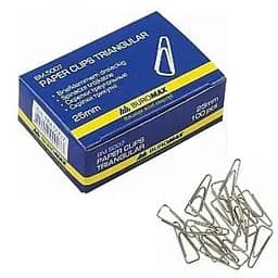 Канцелярские скрепки BuroMAX BM.5007 Разноцветный (4823078956330)(SC)