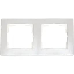 Рамка Brille двойная RB-2F/B pl