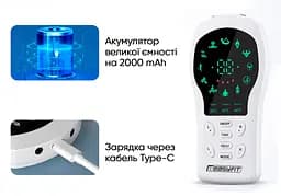 Міостимулятор EasyFit ActivePulse-2 для тіла, стимулятор м'язів у чохлі (EF-2304s) - мініатюра 3