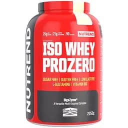 Протеїн Iso Whey ProZero, 2.25 кг Білий шоколад Nutrend vit0003403
