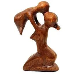 Статуетка "Закохані" дерево 10,5х5х2 см