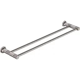 Тримач для рушника подвійний Imprese Brenta ZMK091908290 графітовий хром