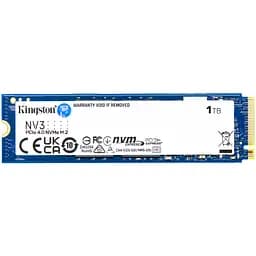 SSD-накопитель 1 ТБ Kingston NV3 M.2 2280 PCIe 4.0 x4 NVMe