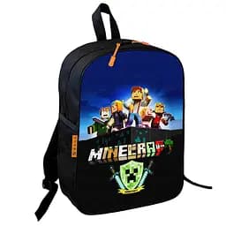 Набір дитячий Майнкрафт Кріпер "Minecraft" рюкзак 36х27см сумка-бананка, кружка з принтом для хлопчика (01551) - мініатюра 2