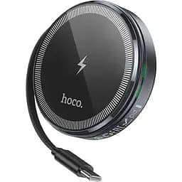 БЗП Hoco CQ18 Flash 2in1 Magnetic + iWatch (with retractable cable Type-C) Metal gray