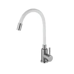 Змішувач для кухні Lidz Aria 04R-WFS з гнучким виливом