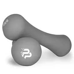 Гантели композитные (пара - 2шт.) PowerPlay 2х4 кг fit0011682