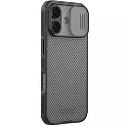 Карбонова накладка Nillkin CamShield Pro для Apple iPhone 17 (6.3) Transparent black