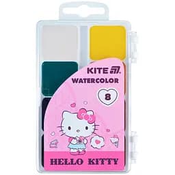 Фарби акварельні Kite Hello Kitty 8 кольорів (HK25-065)