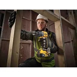 DeWALT Шурупокрут-дриль ударний аккумуляторний XR Li-Ion 18В 90Нм 0-450·0-1650об/хв 0-7650·0-28050уд/хв кейс TSTAK 1.17кг без АКБ та ЗП - мініатюра 2