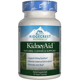 Комплекс для поддержки функции почек RidgeCrest Herbals KidneyAid 60 вегетарианских капсул